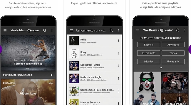 vivo música aplicativo