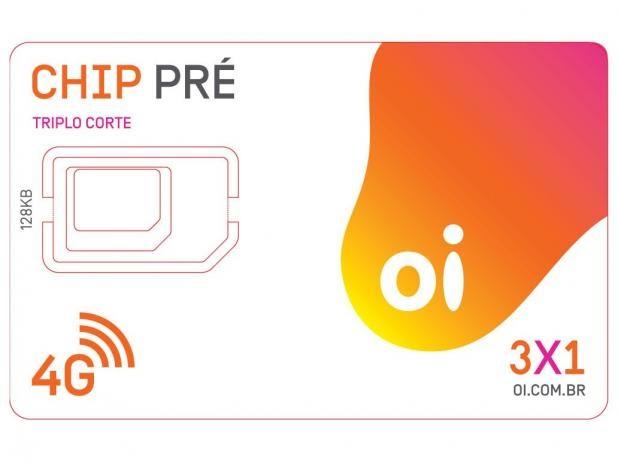 nano, micro e mini chip da oi