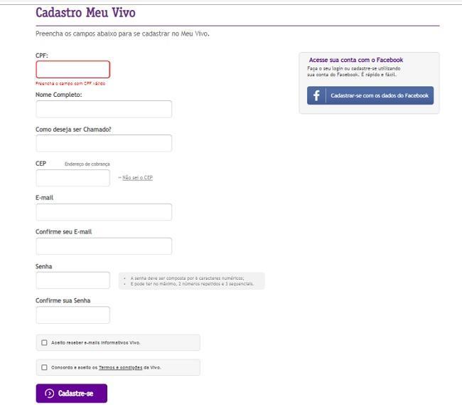 Login Vivo tudo sobre cadastro, acesso e recuperar senhas