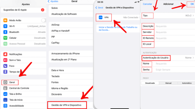 VPN par iOS