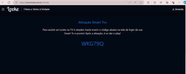 Como ativar Looke na TV