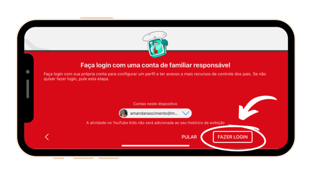 Passo a passo para ativar YouTube Kids