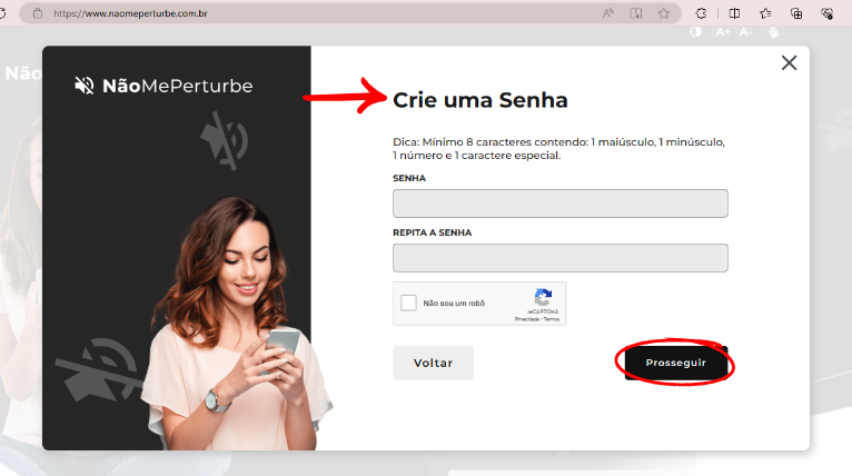 Print do site Não Me Perturbe - 3