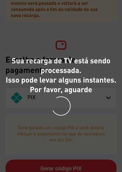 finalizando pagamento