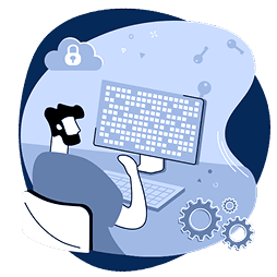 Homem utilizando ferramenta qual meu IP