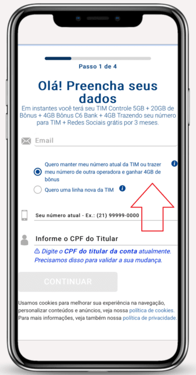 Dados pessoais