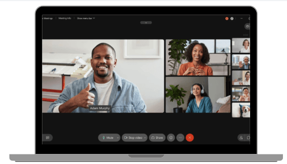 imagem de reunião no cisco webex