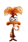Personagem ansiedade do filme Divertidamente