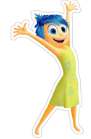 Personagem alegria do filme Divertidamente