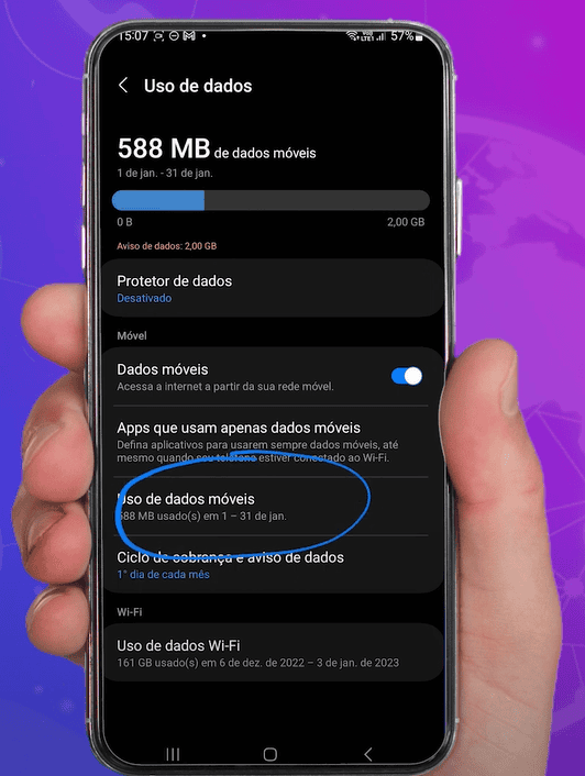 Ao abrir, procure a opção