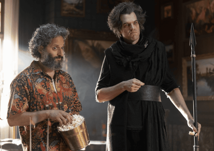 imagem de cena da série percy jackson, onde aparece tântalo