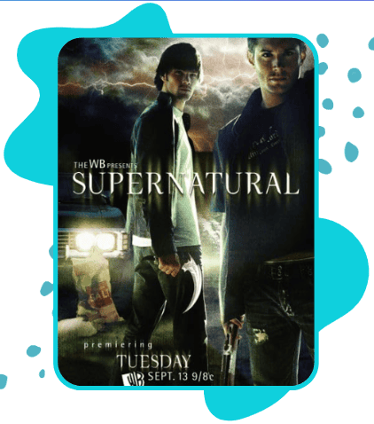 capa da série supernatural