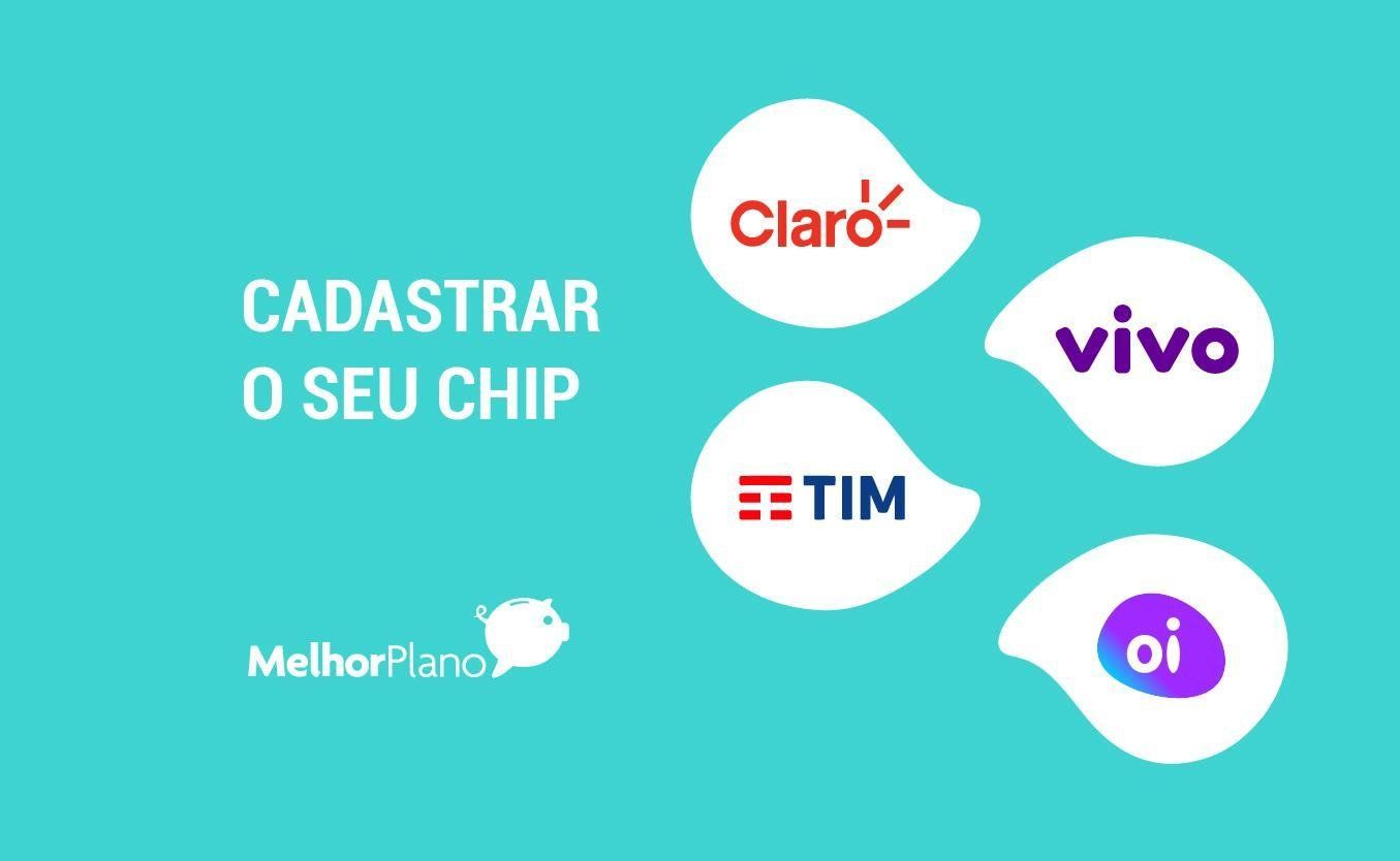 Como cadastrar chip Vivo, TIM e Claro em 2024!