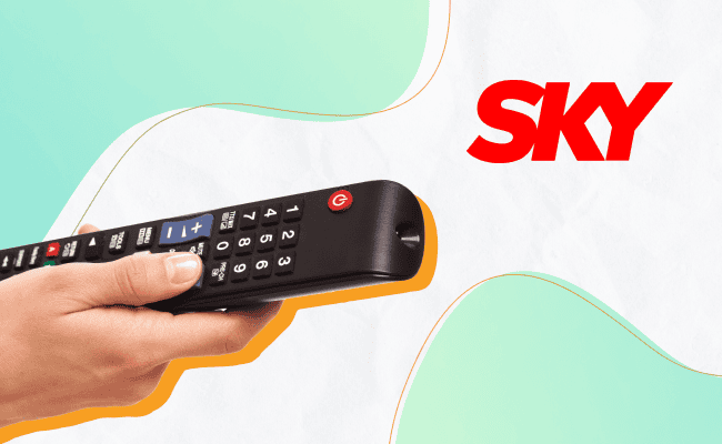 Como configurar o controle da SKY?